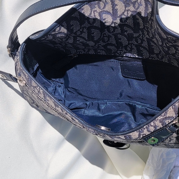 💎DIOR BLUE TROTTER CHARM POCHETTE💎 - Picture 9 of 10